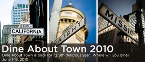 Dine About Town Returns: June 1st-15th