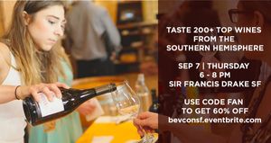 Taste 200-Plus Wines from the Southern Hemisphere on Thu 9/7