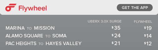 Flywheel: Same Taxi Fares Every Hour, Every Day