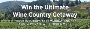 Enter to win a dream Wine Country getaway giveaway (yay)!